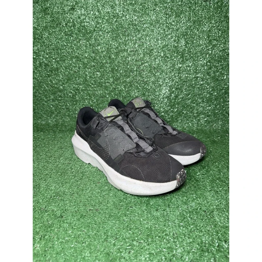 Nike Women Size 7.5 Crater Impact‎ Black Running Shoes Comfort Walking Sneakers